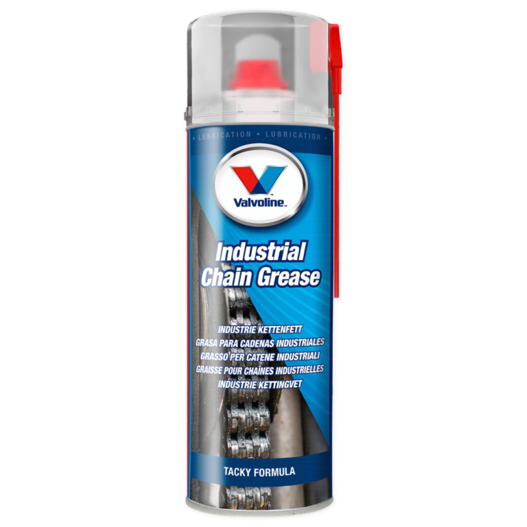 Valvoline Spray Vaselina Pentru Lant PTFE Industrial Chain Grease 500ML V887050