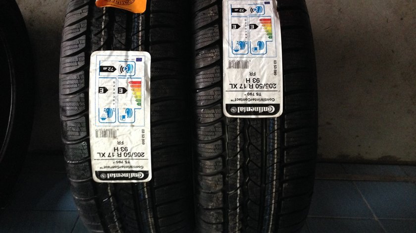 VAND 2 ANVELOPE 205/50/17 CONTINENTAL DE IARNA NOI