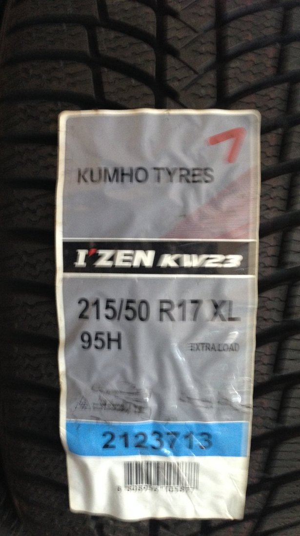 VAND 2 ANVELOPE 215/50/17 KUMHO DE IARNA NOI