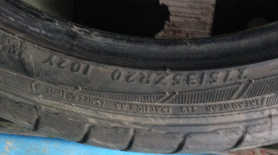 VAND 2 ANVELOPE 275/35/20 DUNLOP DE VARA CA NOI