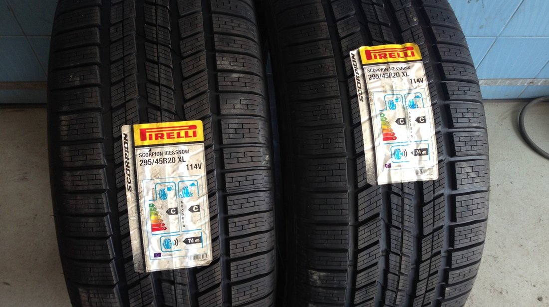 VAND 2 ANVELOPE 295/45/20 PIRELLI DE IARNA NOI