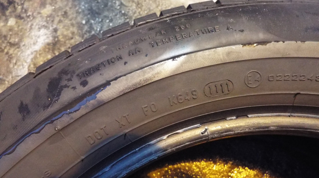 vand 2 anvelope de vara 205/60/16 pirelli p7 pret 250ron ambele