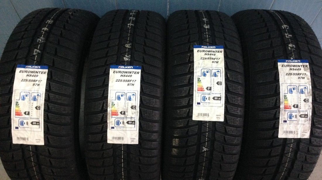 vand 4 anvelope 225/55/17 falken runflat de iarna noi