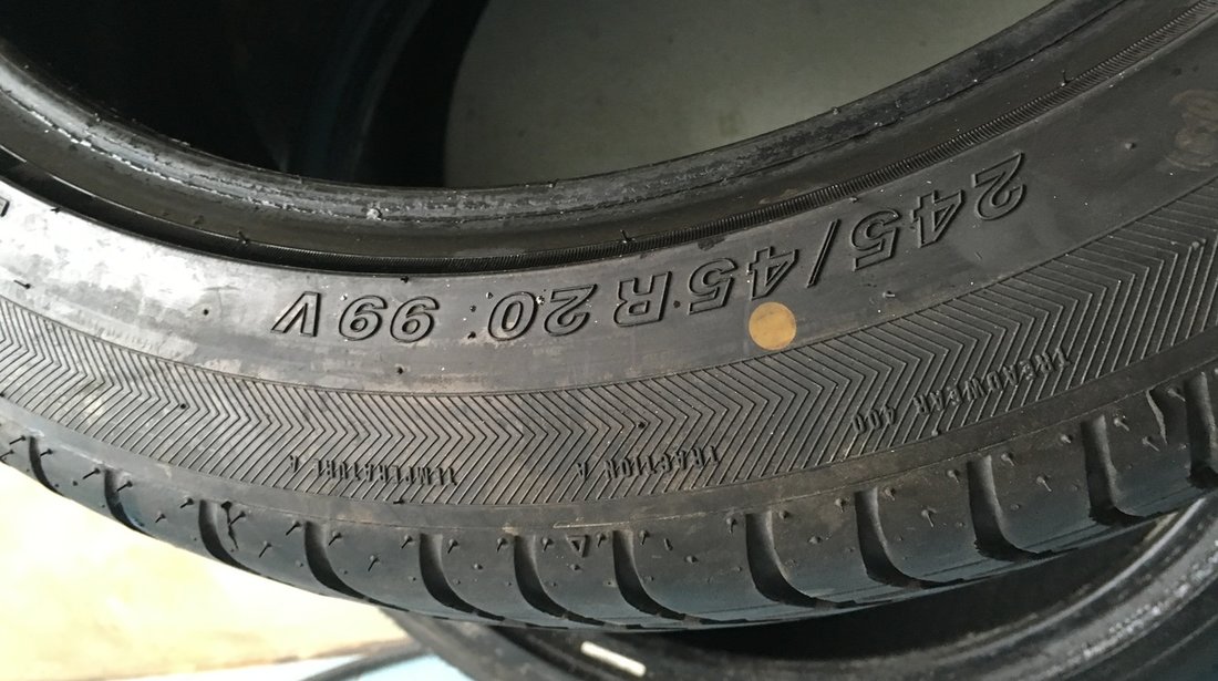 Vand 4 anvelope 245/45R20 Achilles de vara ca noi