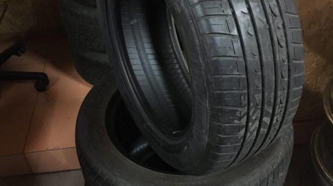 vand 4 cauciucuri anvelope vara 215,55,16 Dunlop Sport Fastresponse