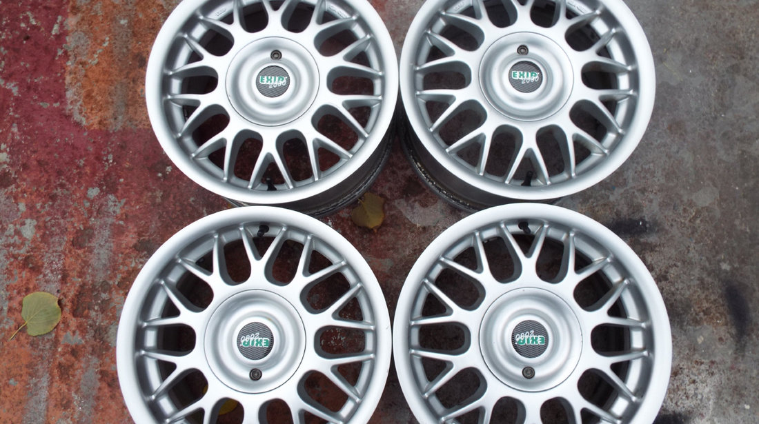 vand 4 jante aliaj exip pe 15" dis 4x100 logan,clio,megane,opel,sandero etc pret 799ron