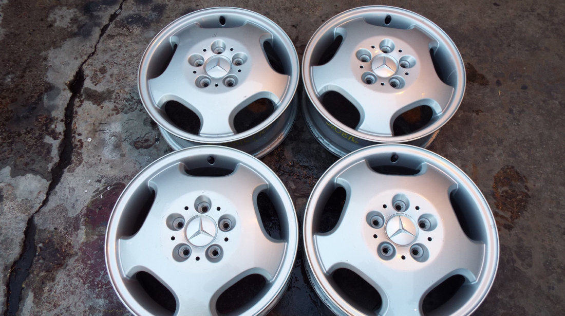 vand 4 jante de aliaj pe 16" originale mercedes clasa A si vaneo pret 850ron toate4