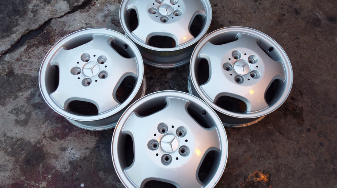 vand 4 jante de aliaj pe 16" originale mercedes clasa A si vaneo pret 850ron toate4