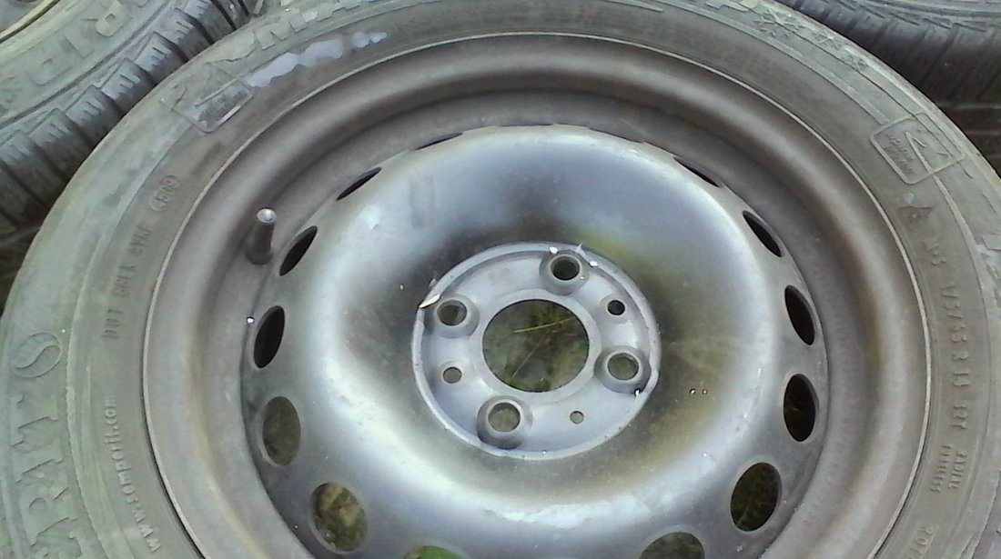 vand 4 jante de tabla de 14 inch 4x98 pt fiat alfa romeo si lancia la pret avantajos