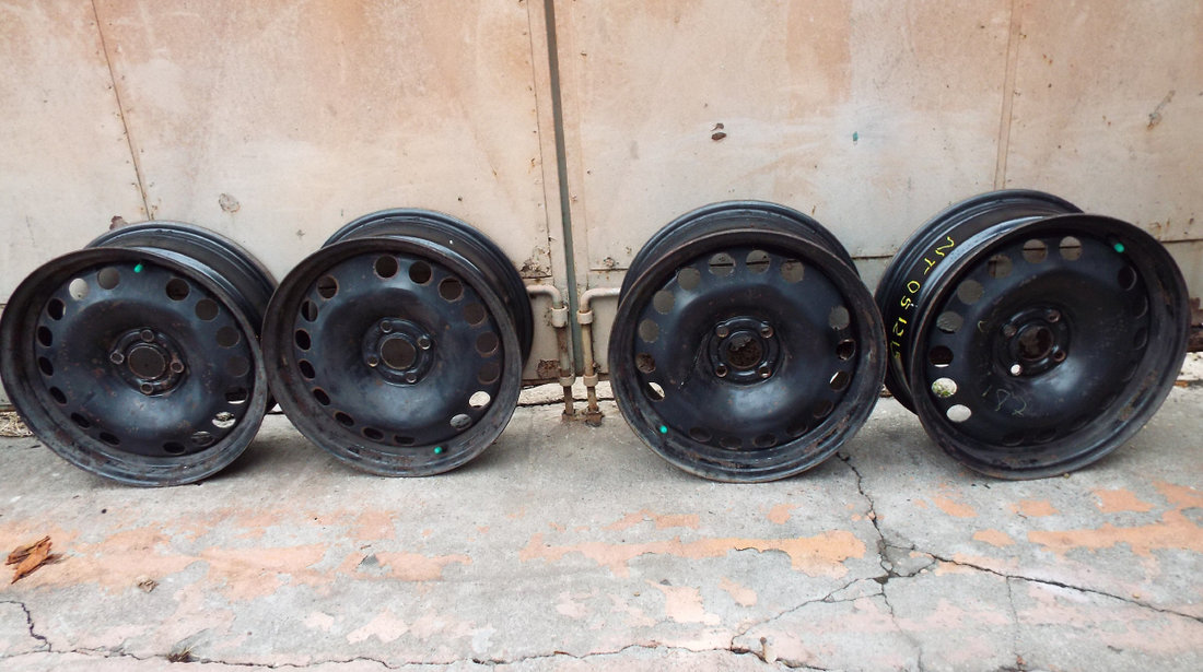 vand 4 jante de tabla pe 16" 4x100 originale opel astra,vectra, pret 500ron toate4