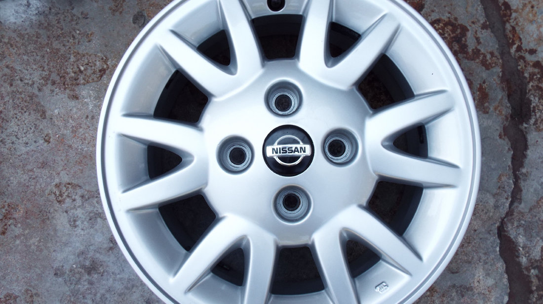 vand 4 jante originale nissan pe 15" dis 4x114,3 smart,toyota,honda,mazda,kia,hyundai pret700ron toa