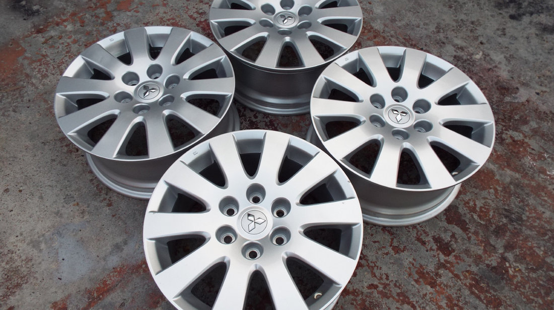 vand 4 jante pe 18" originale mitsubishi L200, pajero pret 3000ron toate 4