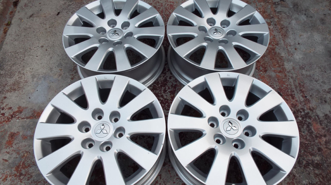 vand 4 jante pe 18" originale mitsubishi L200, pajero pret 3000ron toate 4