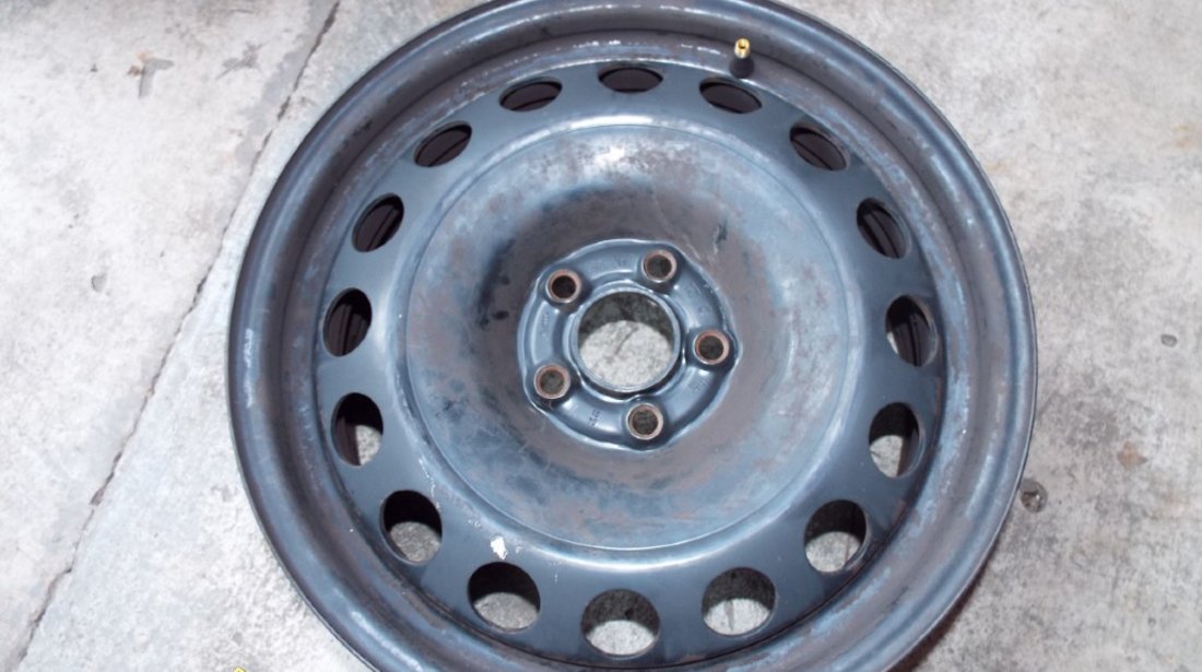 vand 4 jante tabla 16" originale pt skoda octavia1,golf4,bora,audi a3,seat etc 5x100 pret 500ron