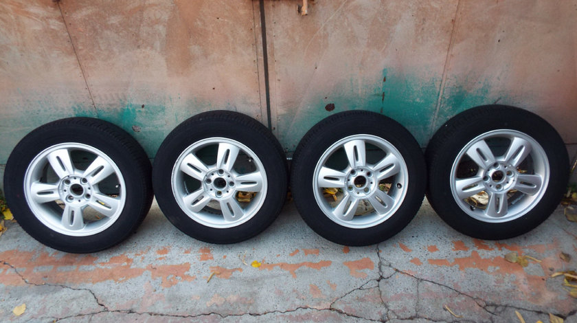 vand 4 roti aliaj pe 15" originale mini cooper pret 1000ron toate4