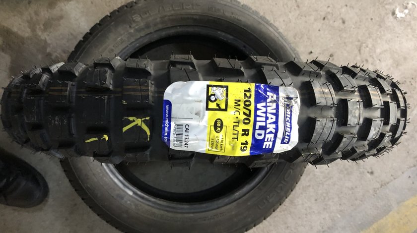Vand anvelopă 120/70/19 Michelin nouă