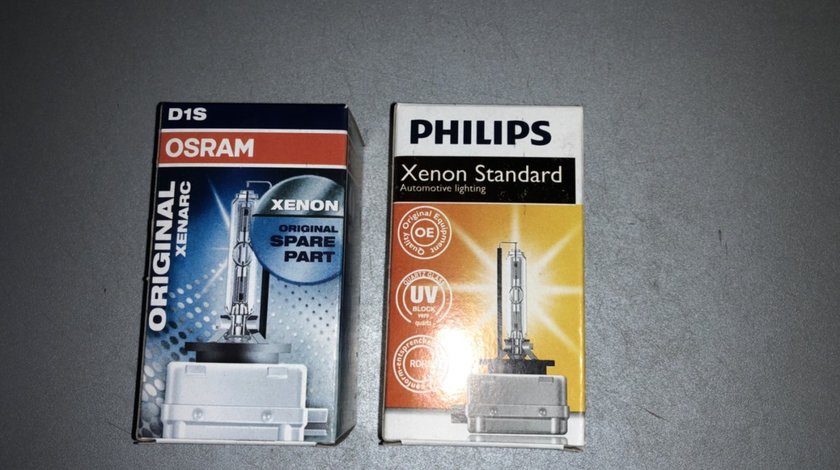 Vand bec xenon D1S Philips si Osram