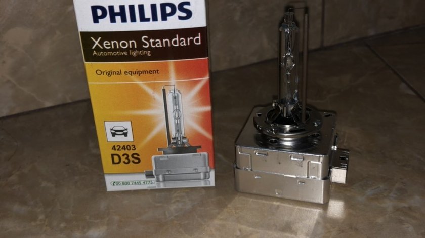 Vand bec xenon nou Philips D3S