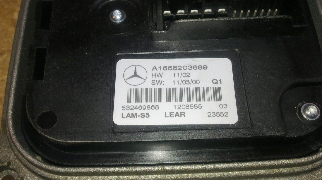 Vand calculator/droser led/ daylight Mercedes ML W166
