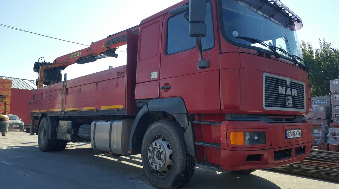 Vand camion cu macara