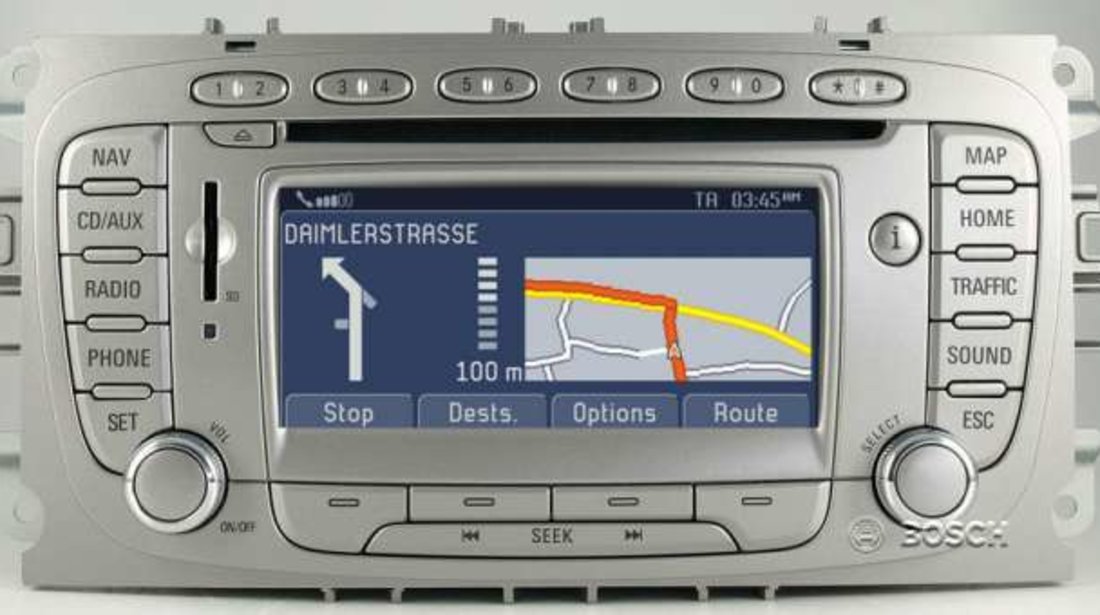 Vand card navigatie Ford Blaupunkt FX 2020 Focus Modeo S-Max