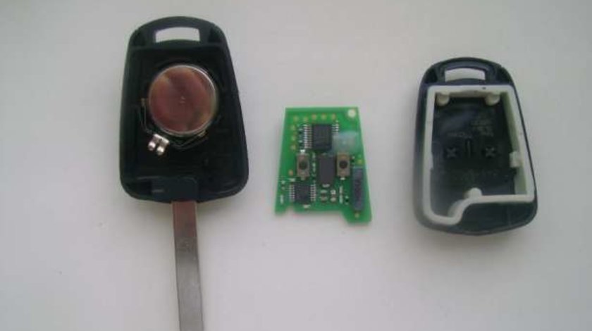 Vand cheie cu cip blank, pt. Opel Astra H / Zafira B, 2 butoane inchidere