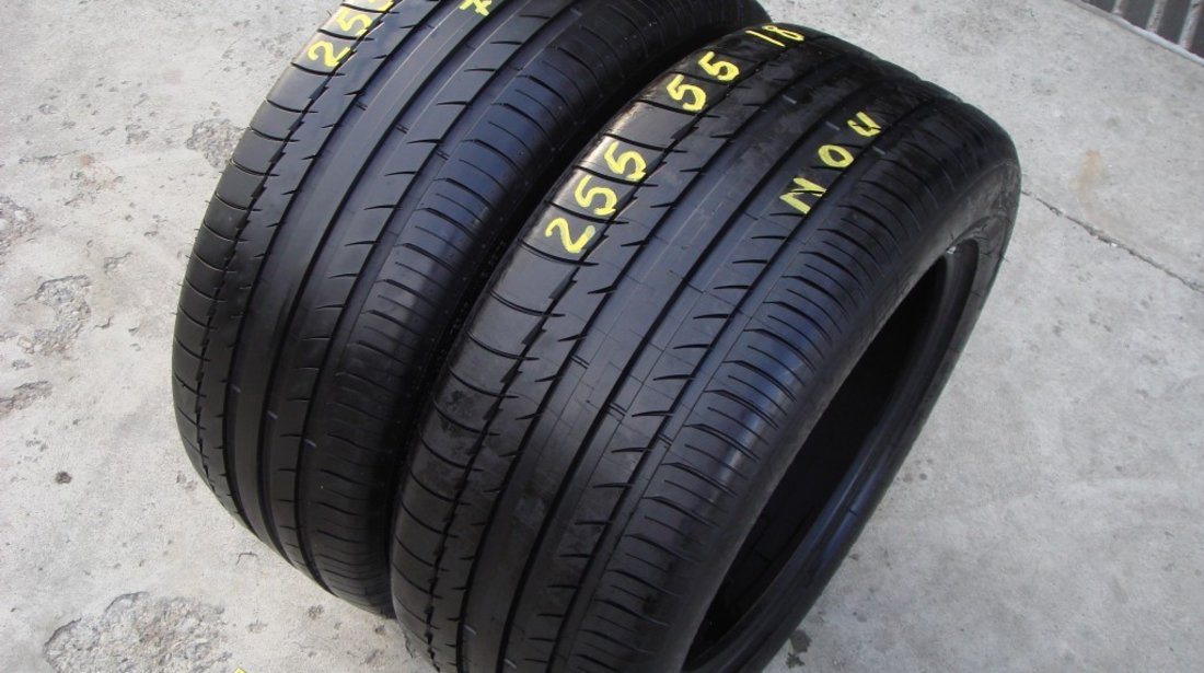 Vand doua anvelope de vara 255 55 18 michelin pilot sport 2