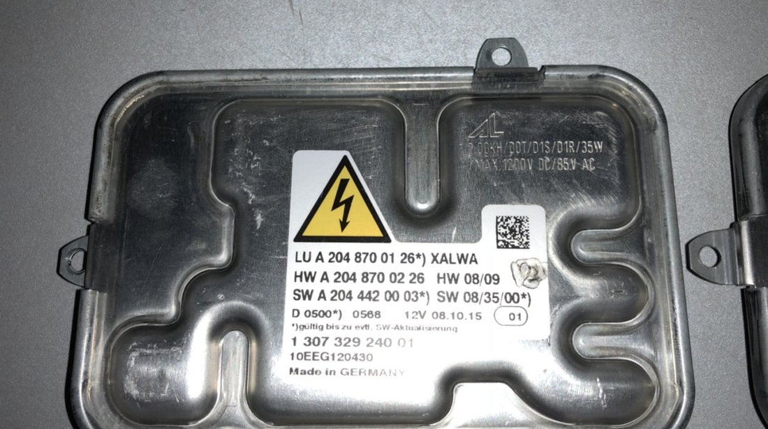 Vand droser/balast xenon Mercedes A2048700126