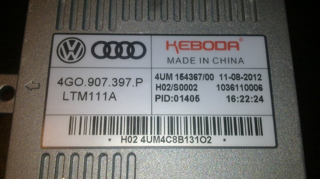 Vand Droser xenon audi a3 s3 4G0907397P