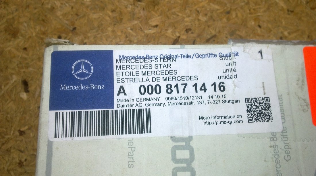 Vand emblema grila Mercedes ML W166