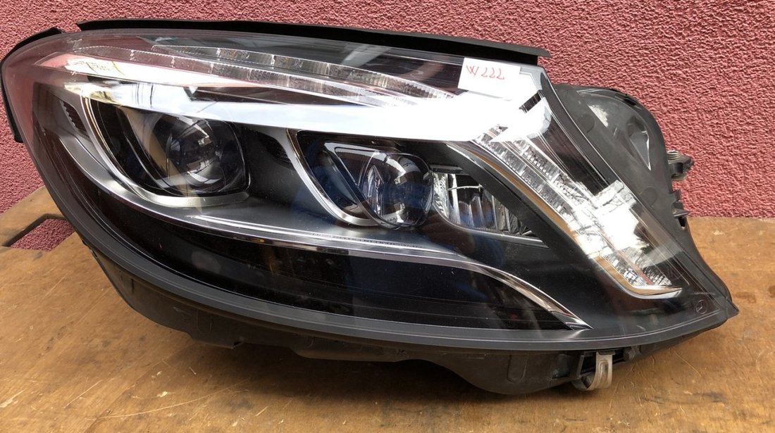 Vand far full LED dreapta Mercedes S Class W222