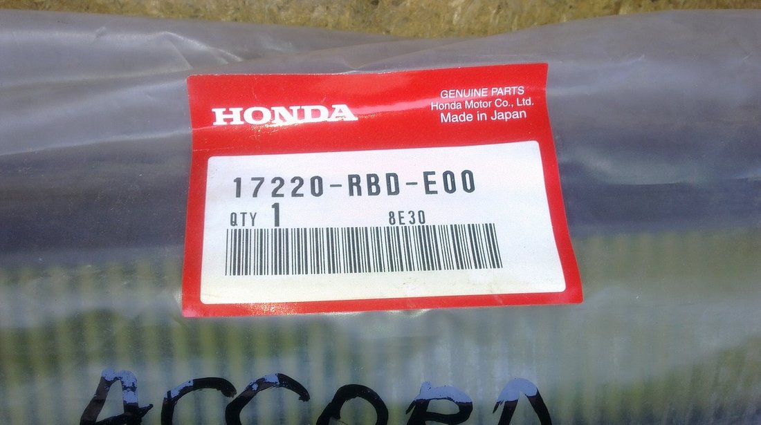 Vand filtru aer original Honda Accord 2008