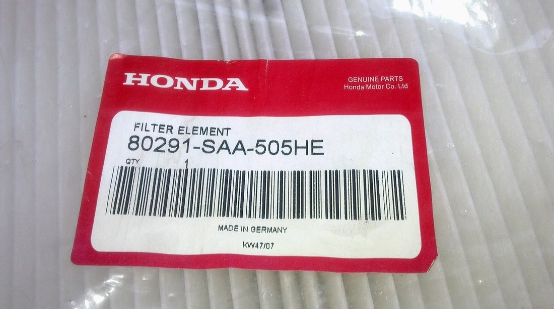 Vand filtru polen original pt Honda Suzuki