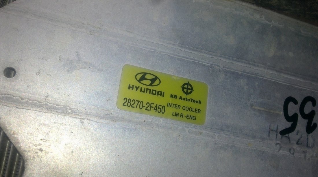 Vand intercooler Hyundai ix35