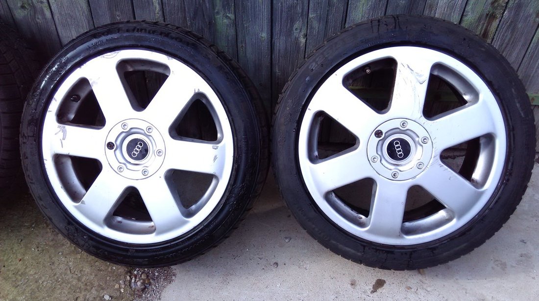 Vand jante originale Audi a3 17" + pneuri de iarna 225/45r17