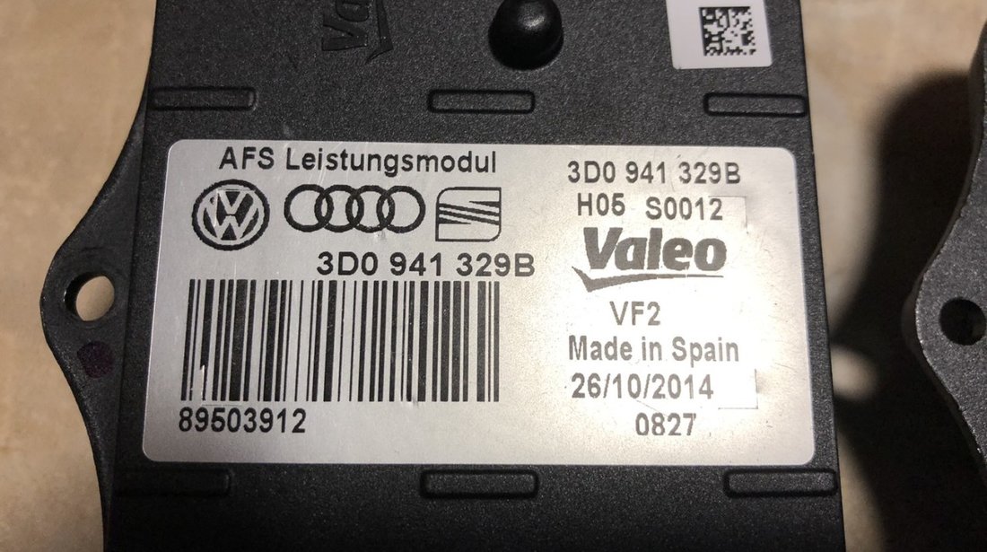 Vand modul AFS VW Audi 3D0941329B