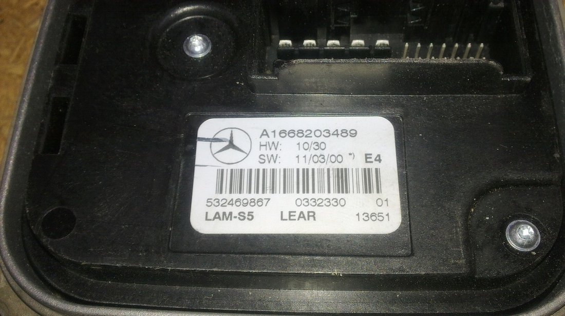 Vand modul led Mercedes ML W166 2012