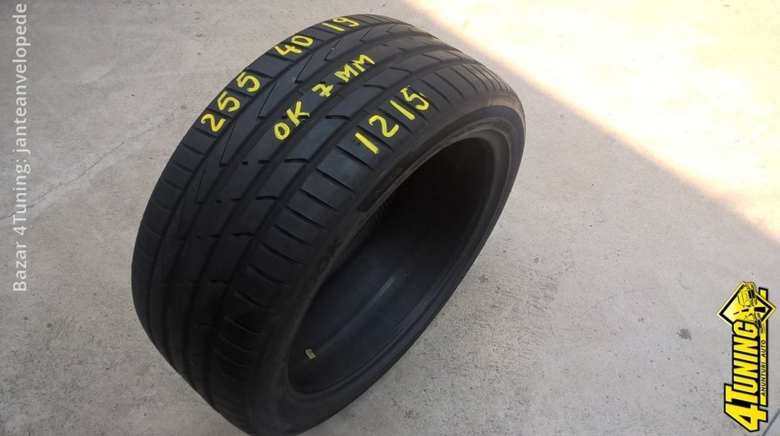 Vand o anvelopa de vara 255 40 19 hankook ventus s 1 evo 2