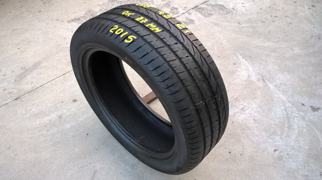 Vand o anvelopa de vara 275 45 21 pirelli p zero