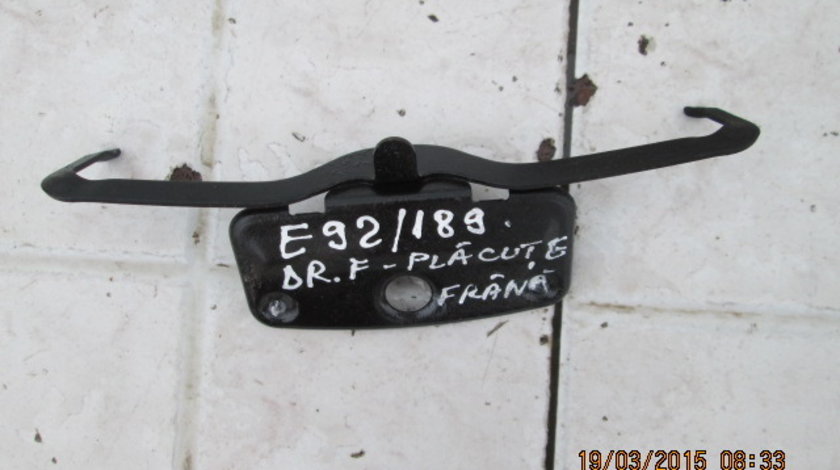 Vand placute frana BMW E92 335d