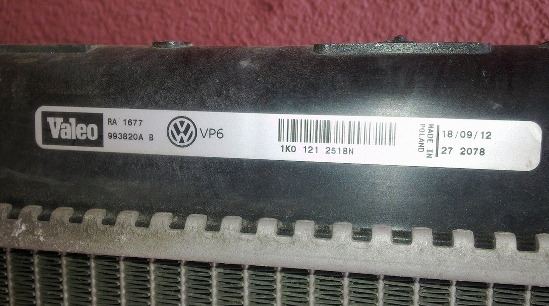 Vand radiator apa VW Skoda Audi benzina