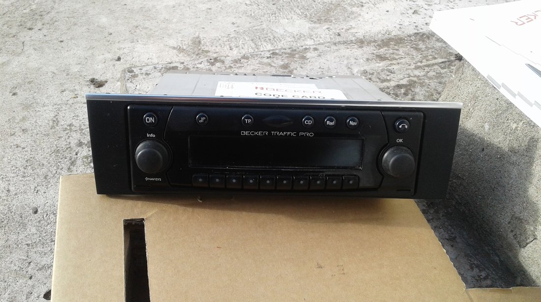 Vand radio auto becker