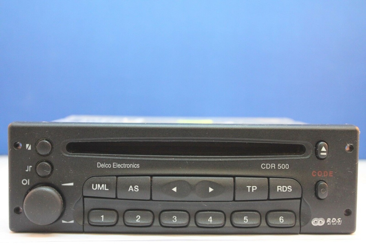 Vand Radio Cd Player Original Opel Delco cdr500