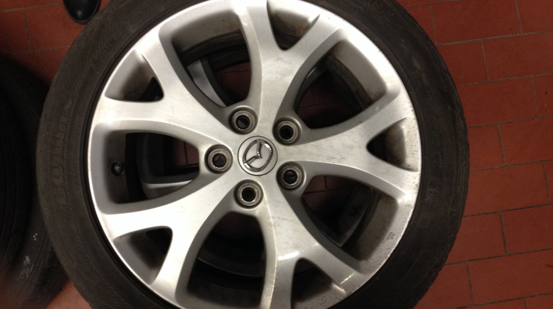 Vand sau schimb set jante aliaj originale Mazda 17 inch.