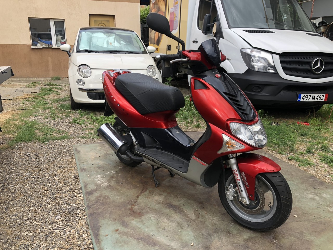 Vand scuter fab. 2020, 4700 km