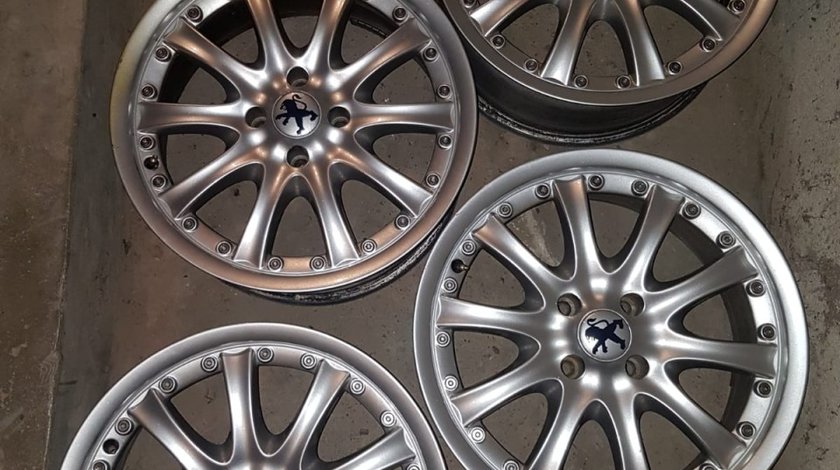 Vand set 4 jante aliaj 17", 4X108 orig. Peugeot, Citroen-AUTO PERSONAL+CADOU 2 ANV IARNA 215/40/17