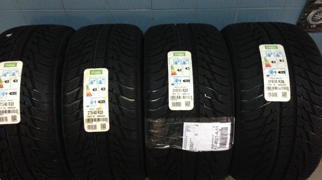 VAND SET ANVELOPE PTR X5=X6 275/40/20=315/35/20 NOKIAN DE IARNA NOI