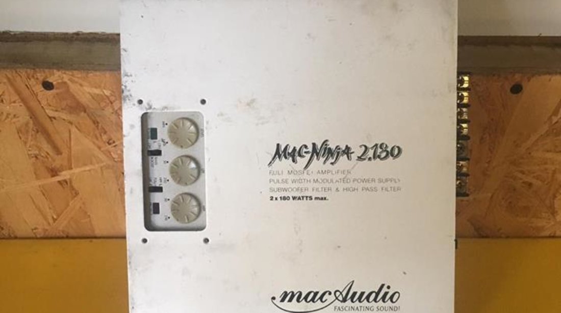 vand Statie Auto Audio Mac Audio, Mac-Ninja 2.180 perfecta 2x180 wats