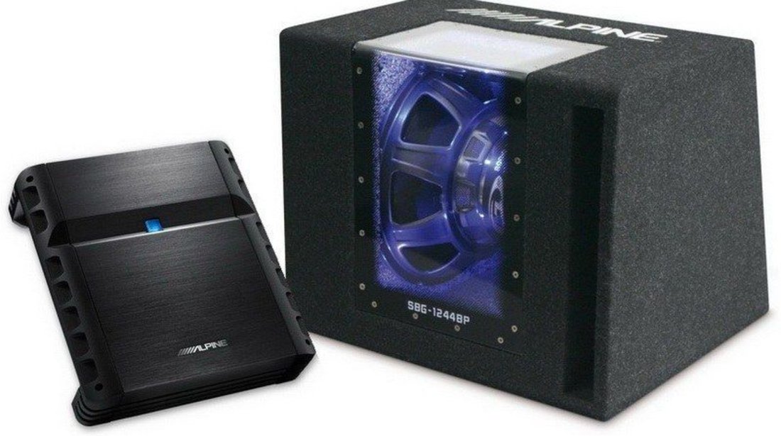 Vand Subwoofer auto Alpine Alpine SBG-1244BP