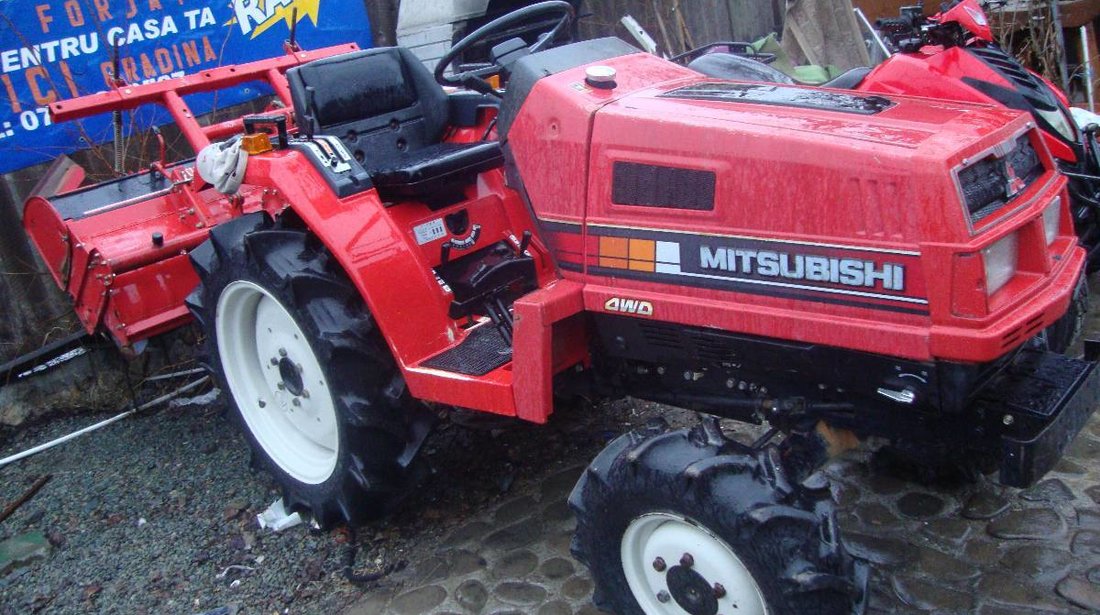 vand tractor japonez cu freza